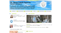Desktop Screenshot of drjakucs.hu